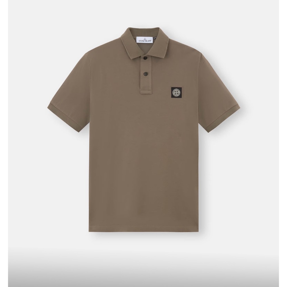 Stone Island 2SC17 STRETCH ORGANIC COTTON PIQUÉ
Slim Fit Short-Sleeve Polo Shirt
